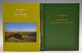 Adams, John - signed 'The Parks of Musselburgh Golfers, Architects, Clubmakers' personal inscription