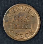 Railway Opening of the Sheffield and Rotherham Railway 1838 date 31st October, a copper admission