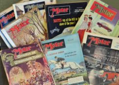 Selection of 'The Motor Magazine' 1946 onwards predominantly c1950s in average condition, with
