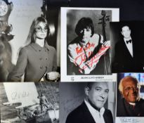 Autograph Assorted Selection to include Charles Saatchi, Robin Knox Johnston, Bruce Oldfield, Julian