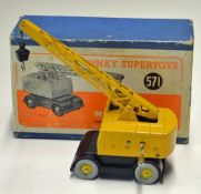 Dinky Super Toys Coles Mobile Crane No. 571 good clean example in original box, good