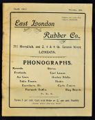 Early Phonograph (Gramophones) Sales Catalogue of 1902 features a 16 page sales catalogue