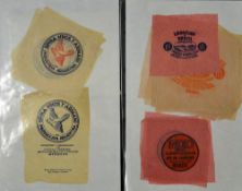 Assorted Selection of Fruit Wrappers containing orange and grapefruit tissue paper printed in colour