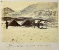 India The Chitral Campaign 1896 Photograph Album an original album of photographs featuring Officers