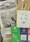 Assorted Quantity of Ephemera including engravings, Daily Telegraph War Map, A. Grainger