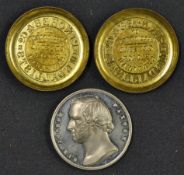 Crystal Palace at Sydenham Medallion 1854 to mark the opening of the rebuilt Crystal Palace at