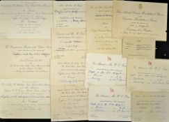 India Independence Day Reception Invitation at the Viceroy Lodge by Lord Mountbatten 15th August