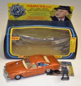 Corgi KOJAK'S Buick with Badge No. 290 in light bronze with original box, includes , detective