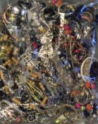 Assorted Quantity of Costume Jewellery consisting of bangles, bracelets, necklaces, earrings,