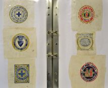 Assorted Selection of Fruit Wrappers including orange and grapefruit, tissue paper printed in colour