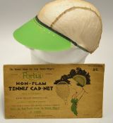 1920s Portia original ladies tennis cap - in the makers original pictorial packet inscribed 