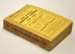 1910 Wisden Cricketers' Almanack - 47th edition - original paper wrappers, retaining most of the