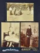 Unique collection of 99 original Lawn Tennis Player private photographs c. 1920/30's taken at such