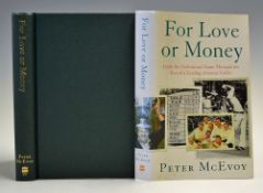 Irish Golfers Autobiographies to incl McEvoy, Peter signed-