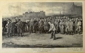 Brown, Michael James (1853-1947) 1899 Life Association of Scotland ltd ed print titled 