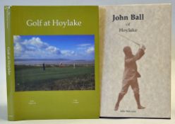2x Hoylake signed golf books to include 