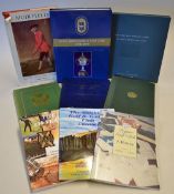 Golf Club Histories Scottish (9) to include Biggar GC A History 1895 -1995, Muirfield and The