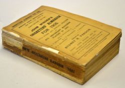 1905 Wisden Cricketers' Almanack - 42nd edition - original paper wrappers, retaining 60% of the