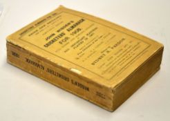1908 Wisden Cricketers' Almanack - 45th edition - original paper wrappers, retaining most of the