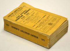 1921 Wisden Cricketers' Almanack - 58th edition - original paper wrappers retaining most of the