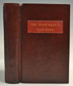 Colman, C. S. and Windsor A. H. - 'The Sportsman's Year Book 1899' bound in period leather, covering