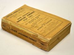 1907 Wisden Cricketers' Almanack - 44th edition - original paper wrappers, front cover loose,