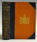 Hutchinson, Horace G - 'Golf - The Badminton Library' 5th ed Fully Revised 1895 in deluxe half