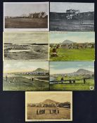 North Berwick West Links collection postcards from the early 1900 onwards - an extensive