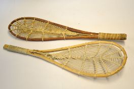 Pelota - a pair of very unusual Basque Pelota 