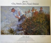 Walter Spitzmiller USA signed golf portfolio comprising images from one of GOLF Magazines 