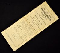 Rare 1920 The All England Lawn-Tennis and Croquet Club Wimbledon - The Lawn Tennis Championships