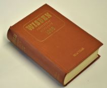 1955 Wisden Cricketers' Almanack - 92nd edition - original hardback overall very clean hence (G)
