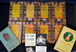 8x Playfair Cricket Annuals from 1949 onwards to include a complete run from 1949-1956, together