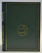 Masters Golf Annual 1996 - held at Augusta National won by Nick Faldo, - in the original green