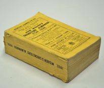 1932 Wisden Cricketers' Almanack - 69th edition - original paper wrappers, paper spine complete,