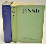 2 tennis books by Helen Wills titled 