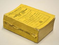 1929 Wisden Cricketers' Almanack - 66th edition - original paper wrappers, paper spine complete