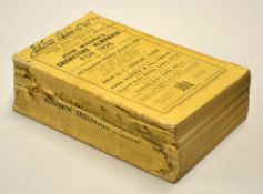 1926 Wisden Cricketers' Almanack - 63rd edition - original paper wrappers, paper spine torn and