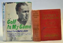 1949 'The Golfer's Handbook' 46th Edition Edinburgh, bound in red cloth, 847p, includes
