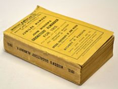 1913 Wisden Cricketers' Almanack - 50th edition - original paper wrappers, retaining the entire