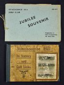 Rare Stinchcombe Hill Golf Links hand book titled 