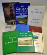 Golf Club Histories Scottish (9) to include Portobello 155 Years , Old West Kilbride A Collection of