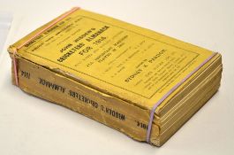 1915 Wisden Cricketers' Almanack - 52nd edition - original paper wrappers, still retaining 90% the