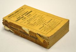 1920 Wisden Cricketers' Almanack -57th edition - original paper wrappers, retaining 80% of the paper