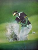 Victor-Spahn signed golfing print titled 