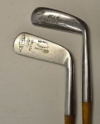 George Nicoll Gem putter stamped Bob Jamieson Turnberry Hotel and A.W Reed Sheerness GC Royal