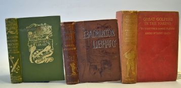Early Golf Books (3) - to incl Hutchinson H G - 