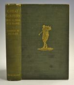 Beldam, George. W. - 'Great Golfers' Their Methods at a Glance, with contributions by Harrold