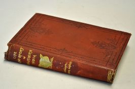 Early 1890 India Big Game sporting book - by Colonel Heber Drury titled 