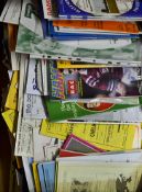 Quantity of Non-League Football programmes including teams such as Halesowen Town, Aberystwyth,